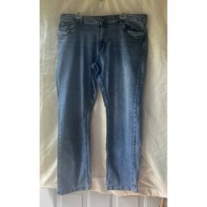 IZOD JEANS STRAIGHT FIT‎ Men's Sz 42x30 Blue Denim Pants